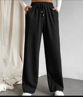 Black flapper trouser